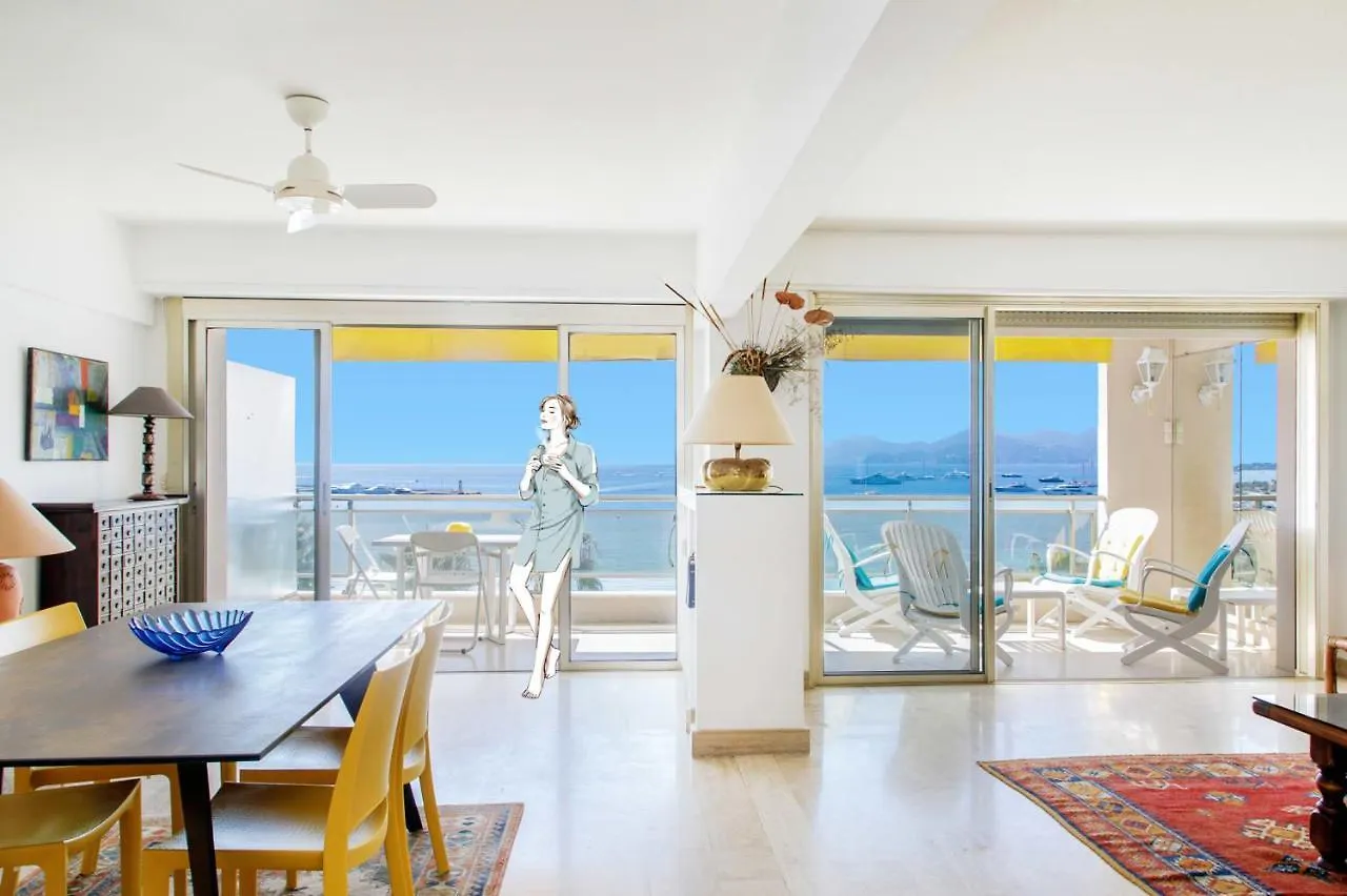 Apartment On La Croisette Xxl 1 Bedroom With Amazing Sea View Cannes