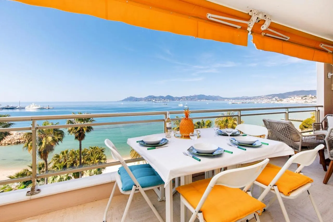 On La Croisette Xxl 1 Bedroom With Amazing Sea View Cannes France
